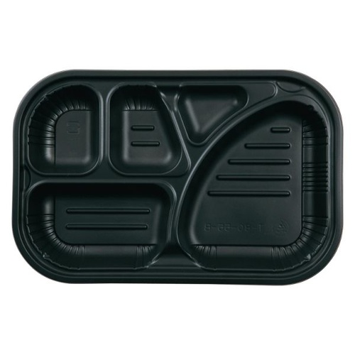 弁当容器 T-80-55-B 本体 黒 アヅミ産業