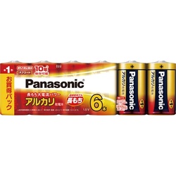 アルカリ乾電池　単１　６本入