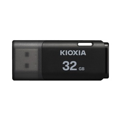 ＵＳＢキャップ式ブラック３２ＧＢ