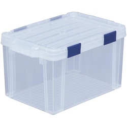 密閉バックルコンテナ　ＭＢＲ−２１　クリア　３個