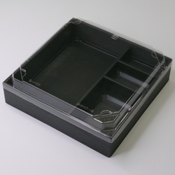 折箱 HW-65F(45) 黒焼杉黒 OPS高蓋セット アクタ