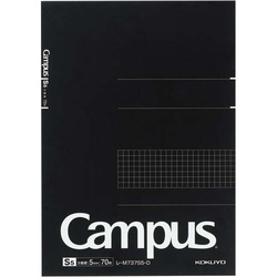 キャンパスノートパッドＡ５方眼罫（カットオフ）×５