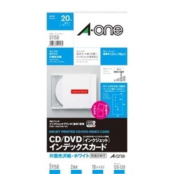ＣＤ／ＤＶＤカード　ＩＪＰ　光沢紙　１０枚