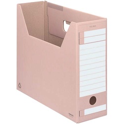 ファイルボックス　Ｄタイプ　Ａ４横　桃　１０個