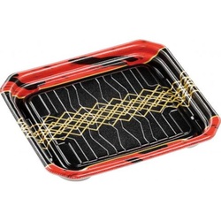 惣菜容器 MFPパシオ19-17 チア黒赤 エフピコ