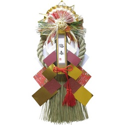 正月飾り　吉祥飾り　鶴寿