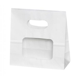 角底袋 ウィンドウイーグリップ 白無地 パックタケヤマ