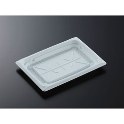 中央化学 軽食容器 CT葵 18-13A W 本体