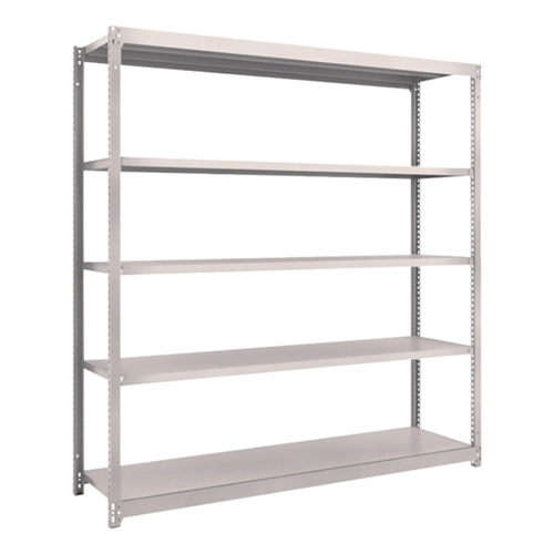 ＴＲＵＳＣＯ スチールラック Ｍ1.5型軽中量棚 1760×445×1800mm 5段 単体 ネオグレー M1.56645