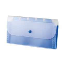 ドキュメントホルダー　長３　コバルトブルー