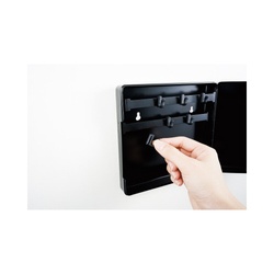 キーハンガー（ボックスタイプ）　ブラック