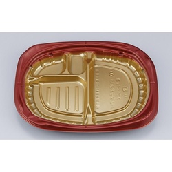 シーピー化成 弁当容器 CBFまろん7-1 GR 本体