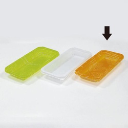 サンドイッチ容器 KSW-72マガジンオレンジ 北原産業