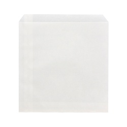 【廃番商品】HEIKO NF(ノンフッ素)耐油平袋 中 白無地 100枚/袋