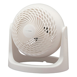 【廃番商品】ＩＲＩＳ サーキュレーター 14畳 固定 マカロン型 PCFMKM18NW