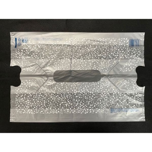 バイオマスレジ袋 バイオバンバンバッグかすみ草 B-60 まつもと合成