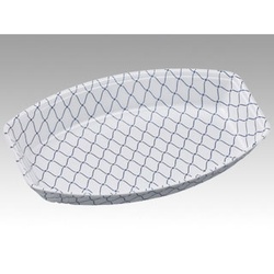 発泡トレー FL芝舟21-14 網ブルー エフピコ