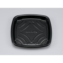 シーピー化成 軽食容器 BFお好み角18黒本体