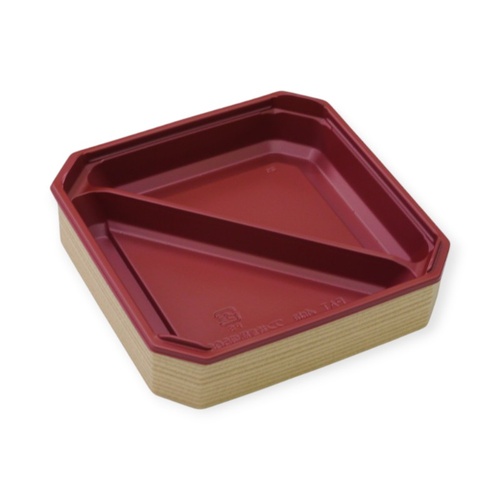 折箱 ワン折重隅切50S 杉赤 本体 アクタ