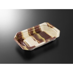 軽食容器 TP デリグー 20-13F 陶里BR 身 中央化学