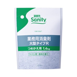 サニティー大型トイレ用　森林　詰替１．４ｋｇ×６