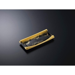 中央化学 刺身容器 CF 船 25 くろがね 本体