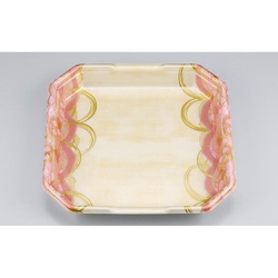 発泡トレー L-カク3 波瓦桃 シーピー化成