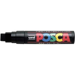 水性マーカー　ポスカ　極太　黒