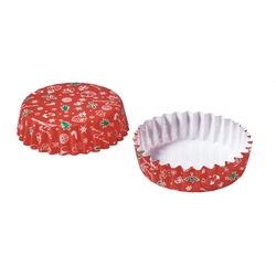 天満紙器 ケーキカップ XP792 ペットカップ(スイートレッド)