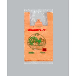 レジ袋 オレンジバッグ 福助工業