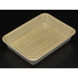 リスパック 発泡トレー GP550深 1P50 木目