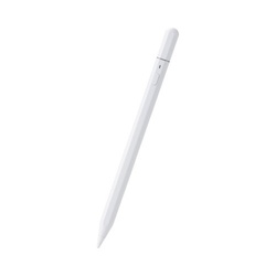 タッチペン　ｉＰａｄ用　コネクタカバー付　ホワイト