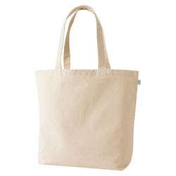 キャンバストートバッグ（Ｌ）　ベージュ　Ｆ