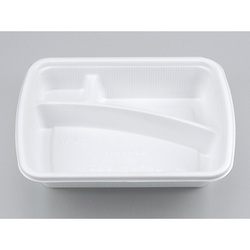 シーピー化成 弁当容器 BFランチ1オカズホワイト 本体 発泡