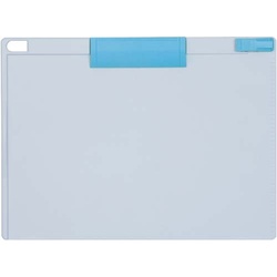 クリップボードＡ４横ブルー×ライトグレー１０枚入
