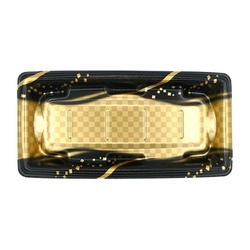 惣菜容器 MTD25-13平 本体 波格子金 エフピコ