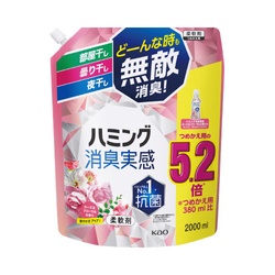 ハミング消臭実感ローズ＆フローラル替２Ｌ×４