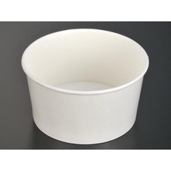 【廃番商品】ケーピープラテック どんぶり容器 KM140-750 本体 白