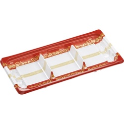 惣菜容器 FTプレイン22-11-3(20) 唐草紋 エフピコ