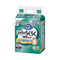 リリーフ　らくらくうす型パンツ２回分　Ｍ−Ｌ２４枚