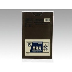 LDゴミ袋 カラーゴミ袋 CCB45茶色 10枚入 ジャパックス