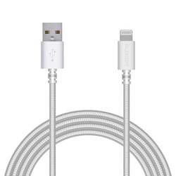 Ｌｉｇｈｔｎｉｎｇケーブル　高耐久　２．０ｍ　白