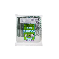 市町村ゴミ袋 神戸市指定 不燃 家庭用 45L 30P 手付 ジャパックス