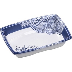 エフピコ 軽食容器 角盛鉢16-11(35) 本体 和陶青