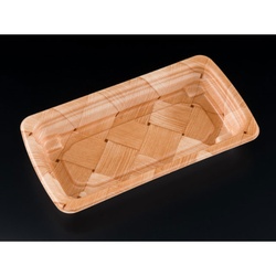 【廃番商品】リスパック 惣菜容器 RHF ラトフ 25-13B やわらぎ茶 本体