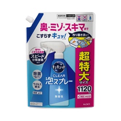 キュキュット泡スプレー詰替　無香１１２０ｍｌ