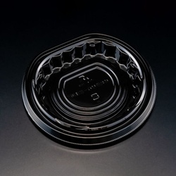 リスパック フルーツ容器 バイオ パティー 16B 黒 本体