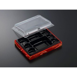 折箱 CWA 22-17S 黒-ちぎり (ボ) 中央化学