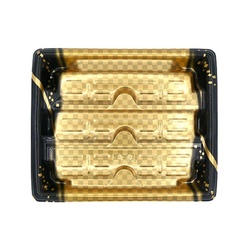 惣菜容器 MTD24-20ヨコ 本体 波格子金 エフピコ