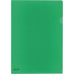 カラークリヤーホルダーＰＰ　Ａ４　緑５枚入
